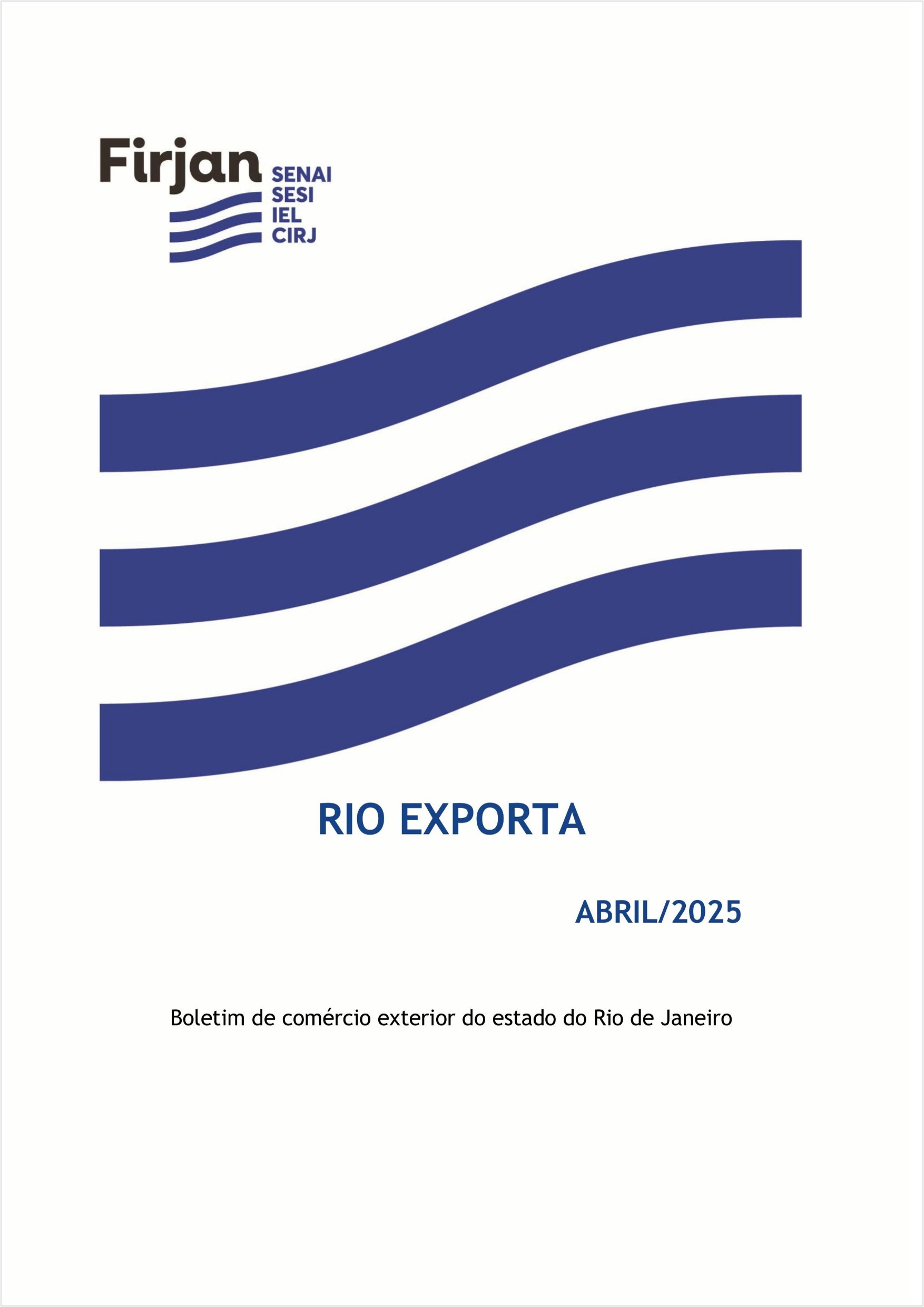 Boletim Rio Exporta - Abril/2025