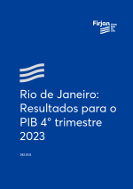Rio de Janeiro: Resultados para o PIB 4° trimestre 2023